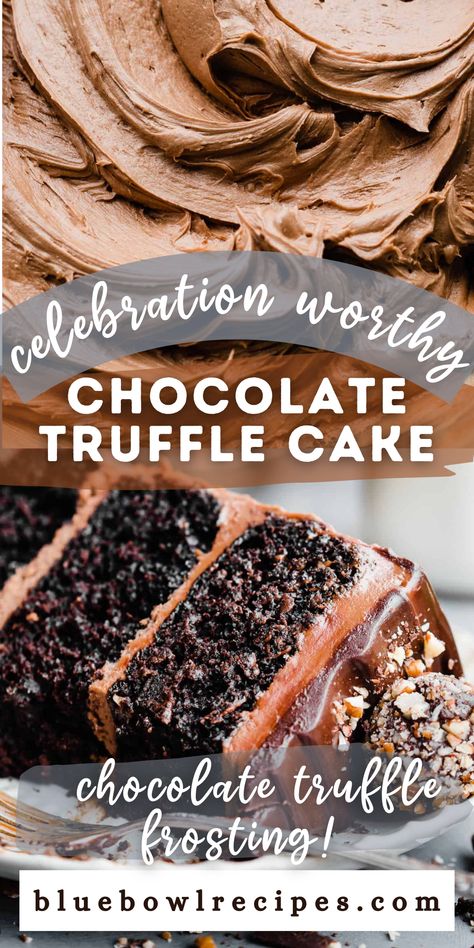 Chocolate Ganache Drip, Pie Ideas, Ganache Drip, Homemade Chocolate Truffles, Truffle Cake, Chocolate Truffle Cake, Best Chocolate Desserts, Rich Chocolate Cake, Winter Desserts