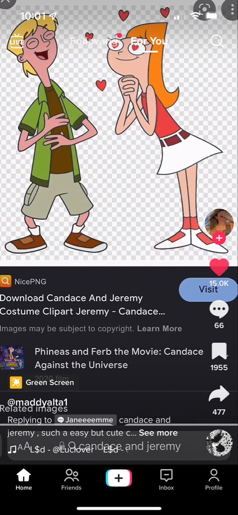 Candace And Jeremy Halloween Costume, Candace And Jeremy Costume, Phineas And Ferb Costume, Movie Costume Ideas, Candace And Jeremy, Gang Costumes, Dance Posters, Couples Halloween Outfits, Dance Poster