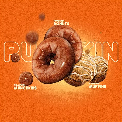 Here is my #concept for Dunkin'​ donuts pumpkin #promotion A Fresh Way to Pumpkin at Dunkin’: #NEW Pumpkin Cream Cold Brew, Pumpkin Spice Signature Latte and More Fall into Dunkin'​ #Restaurants Earlier Than Ever Before Donuts Social Media, Food Promotion Design, Pumpkin Cream Cold Brew, Cream Cold Brew, Instagram Post Design, Food Promotion, Social Media Art, Food Art Photography, Graphic Design Brochure