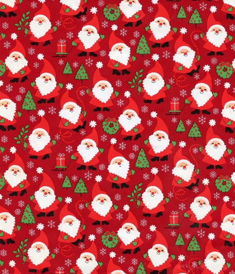 Vintage 1970s SANTA Christmas Gift Wrap Wrapping Paper Christmas Backrounds, Wrap Wallpaper, Ribbon Wallpaper, Christmas Wrapper, Boxes Design, Kitchen Christmas Gifts, Christmas Papers, Christmas Wallpaper Backgrounds, Christmas Wallpapers