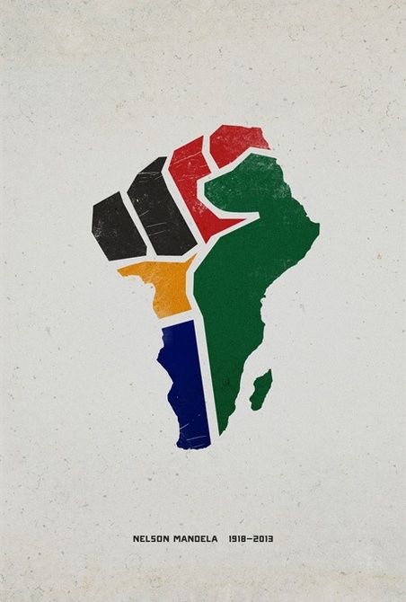 Nelson Mandela Fist Tribute Poster - Graphis Jackson's Art, Nelson Mandela, Creative Advertising, African Design, Design Posters, Brand Awareness, Design Graphique, African Art, Cover Design