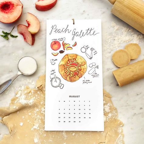 Great gift idea! Letterpress printed, illustrated 2017 Pie Calendar from Simply Recipes and Wild Ink Press Letterpress Calendar, Recipes Cards, Illustrated Recipe, Cooking Advice, Pie Crust Recipes, Butter Pie, Simply Recipes, Shopping Wishlist, Crust Recipe