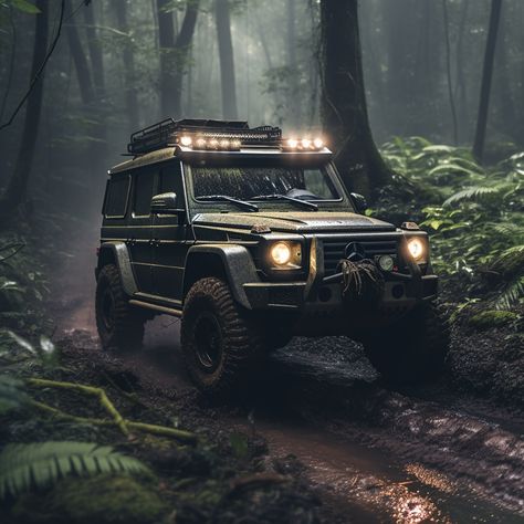 #Mercedes #Gwagon #Mercedesgwagon #jungle #bolivia #4x4 #offroad #offroading #adventure #geocaching #memories #4x4offroad #jeep #auto Mercedes Offroad, Book Mood, Car Pic, Expeditionary Force, Mercedes G Wagon, Pheasant Hunting, Road Adventure, 4x4 Off Road, Jeep Cars