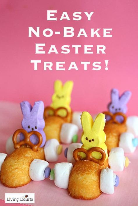 Peeps Dessert, Easter Food Crafts, Easter Foods, Easter Party Ideas, Easter Snacks, Here Comes Peter Cottontail, Easter Goodies, Easter Stuff, Peter Cottontail