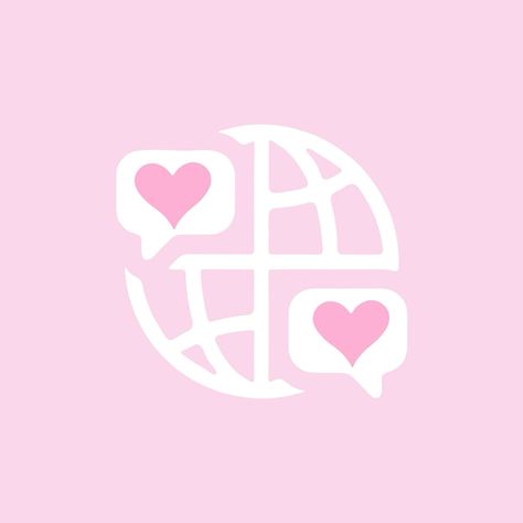 Pink Translate Icon, Translate App Icon, Translate Icon, Hello Kitty Phone Wallpaper, Heart App Icon, Pink Hello Kitty Wallpaper Iphone, Ipad Design, Heart App, Widgetsmith Aesthetic