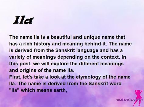 meaning of the name "Ila" meaning of the name Ila, meaning of my name, spiritual meaning of my name Flora Name Meaning, Flora Meaning, Kayla Meaning, Madison Meaning, Flora Name, Aurora Meaning, Eden Meaning, Faith Meaning, Hope Meaning