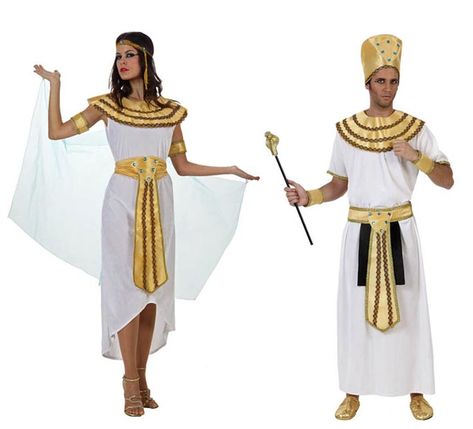 Todos los accesorios para tu disfraz de egipcio o egipcia en www.mercerialacostura.com Egyptian Fashion Women, Egyptian Fancy Dress, Egyptian Outfit, Roman Clothes, Egyptian Party, Egyptian Dress, Egyptian Wedding, Fancy Costumes, Queen Costume