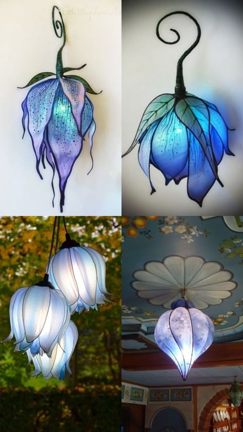 Flower Lamps, Decorating Ideas Classroom, Decorating Ideas For Front Porch, Ideas For Front Porch, Fantasy Rooms, Flower Lamp, Vintage Garden Decor, Summer Decorating Ideas, Decorating Ideas For The Home