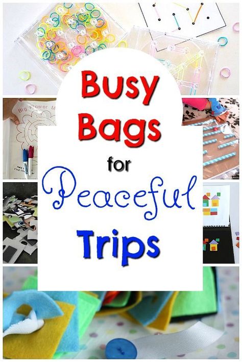 Awesome busy bags to being with you on trips and for travel! These quiet time activities are perfect for keeping in the car! #travel #busybag #quiettime #kidsactivities #finemotor #travelling #vacation Toddler Car Activities, Car Trip Activities, Car Activities, Activity Bags, Road Trip Activities, Quiet Time Activities, Quiet Activities, Teaching Toddlers, Happy Me