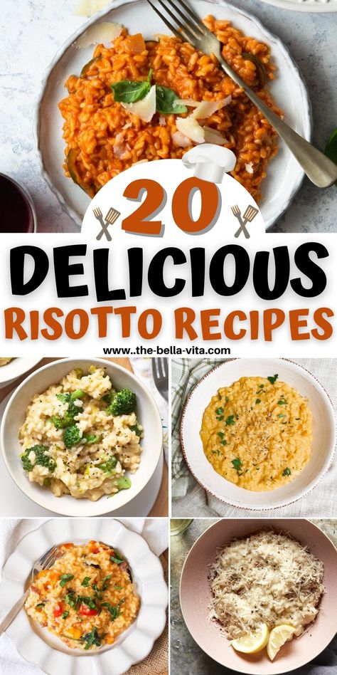 Meat Risotto Recipes, Spanish Risotto, Christmas Risotto Recipes, Rissoto Recipes Healthy, Veggie Risotto Recipes, Red Risotto, Rizzuto Recipes, The Best Risotto Recipe, Recipes With Risotto