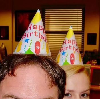 Pictures of The Office | Sam on Instagram: "Happy Birthday @rainnwilson 🥳

Follow @picturesoftheoffice for more Office content

#rainnwilson #theoffice #birthday #angelakinsey #behindthescenes" Office Happy Birthday, The Office Happy Birthday, Angela Kinsey, It Is Your Birthday, Digital Clutter, Rainn Wilson, Instagram Happy Birthday, Perfect Timing, Adore You