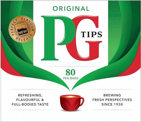 4.0 out of 5 stars Tastes like English breakfast tea Reviewed in the United States on September 23, 2023 Size: 80 Count (Pack of 1)Verified Purchase A drinkable British tea. Almost undrinkable without milk, but that's how it was designed. Higher amount of tea per bag than typical Ameri Clipper Tea, Pg Tips, Black Tea Bags, Desserts With Biscuits, British Tea, Perfect Cup Of Tea, Premium Tea, Halloween Tableware, Fizzy Drink