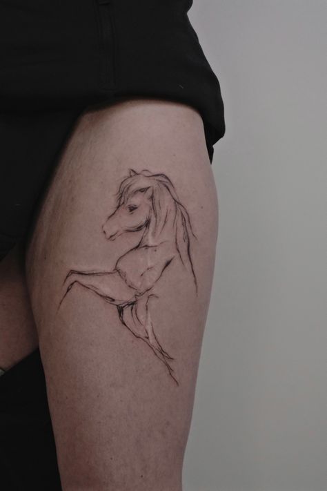 Abstract tattoo version of Icelandic horse as tribute to her passion and love to those animals and horse riding. Icelandic Tattoo, Tattoo Horse, Nordic Tattoo, Reykjavik Iceland, Iceland Reykjavik, Icelandic Horse, Horse Tattoo, Elements Of Nature, Abstract Tattoo