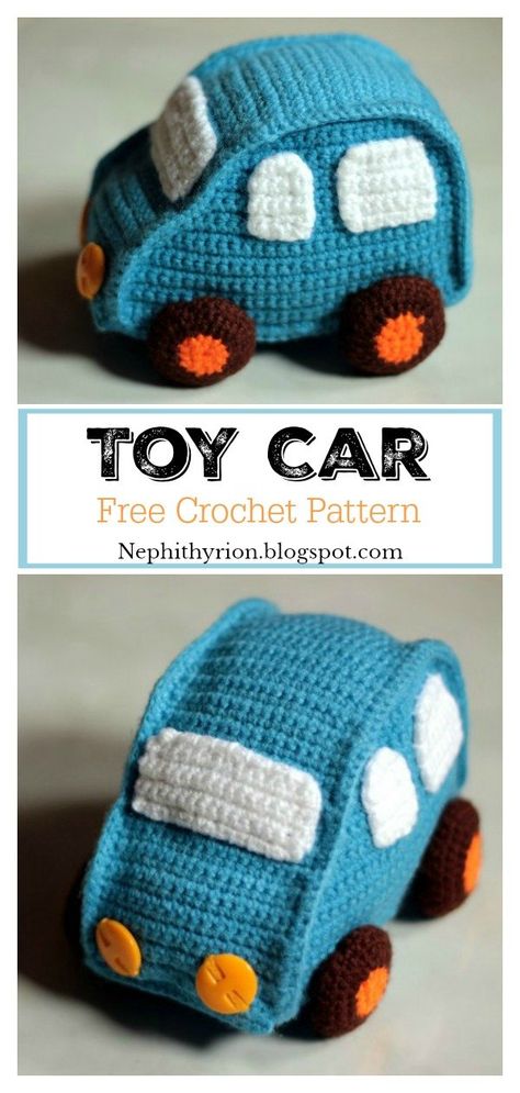 Race Car Blanket Play Mat Free Crochet Pattern Amigurumi Truck Free Pattern, Crochet Car Toy Free Pattern, Crochet Toy Car Free Pattern, Crochet Cars And Trucks Free Pattern, Crochet Projects For Road Trips, Crochet Car Free Pattern, Crochet Truck Pattern Free, Crochet Truck, Car Crochet Pattern