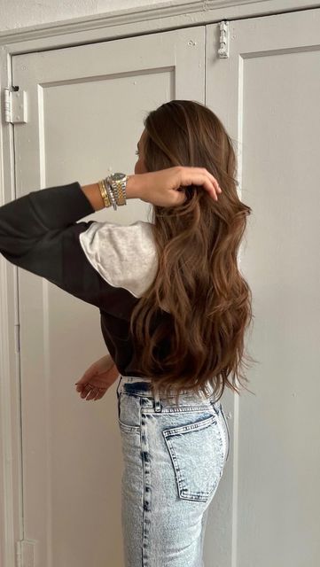 Danielle Bernstein, Chocolate Hair, Baby Family, Hair Envy, Hair Inspo, Brown Hair, Wardrobe, Hair, On Instagram