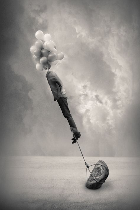 Surreal Photos, Head In The Clouds, Surrealism Photography, Conceptual Photography, David Hockney, Foto Art, Surreal Art, 그림 그리기, White Photography