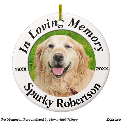 Pet Memorial Personalized Ceramic Ornament Memorial Keychain, Memorial Poems, Add Photo, Photo Stickers, Pet Loss Gifts, Modern Kids, Dog Memorial, Pet Memorial, Pet Loss