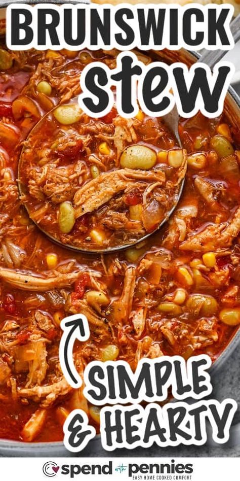 Pork Brunswick Stew Recipe, Alabama Camp Stew, Slow Cooker Brunswick Stew, Crock Pot Brunswick Stew, Paula Deen Brunswick Stew Recipe, Easy Brunswick Stew Recipe From Cans, Canned Brunswick Stew Recipe, Brunswick Stew Recipe Crockpot, Crockpot Brunswick Stew