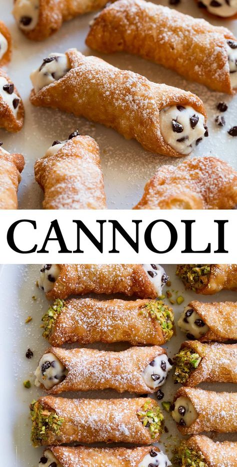 Canolis Recipe, Cannoli Recipe Easy, Cannoli Recipes, Shell Recipes, Gallery Reception, Fondue Ideas, Sweet Ricotta, Tiramisu Recipes, Italian Cannoli