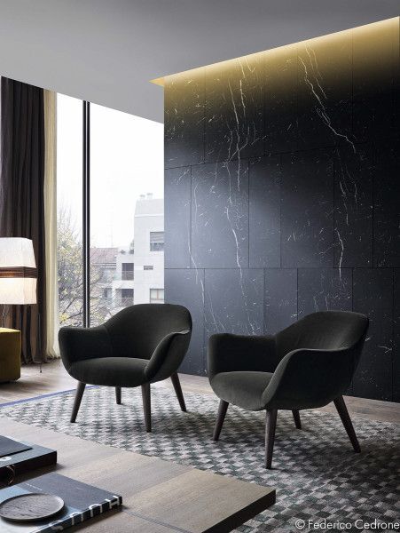 Shadow Gap, Dark Living Rooms, Chair Design Modern, Marcel Wanders, Design Festival, Contemporary Room, Design Del Prodotto, London Design, Eames Lounge Chair