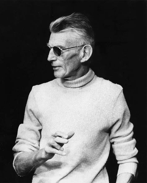 Samuel Beckett, Writers And Poets, Tough Guy, Men Vintage, 인물 사진, Bw Photo, Celebrities Male, Mens Street Style, Stylish Men