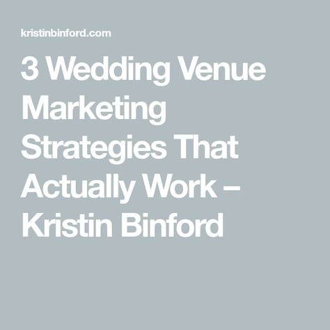 Venue Marketing, Advertising Strategies, Standing In Line, Bridal Show, 50th Wedding, Instagram Ads, I Can Tell, Marketing Strategies, Marketing Company