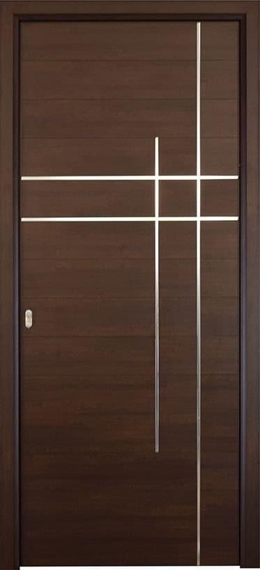 Beautiful door designs for a modern house. Laminates For Doors, Main Door Design Maika, Maika Door Designs, Flush Door Mica Design, Plus Door Design Mica, Main Doors Modern, Bathroom Door Design Modern Pvc, Wpc Door Design For Bathroom, Panel Door Design Modern