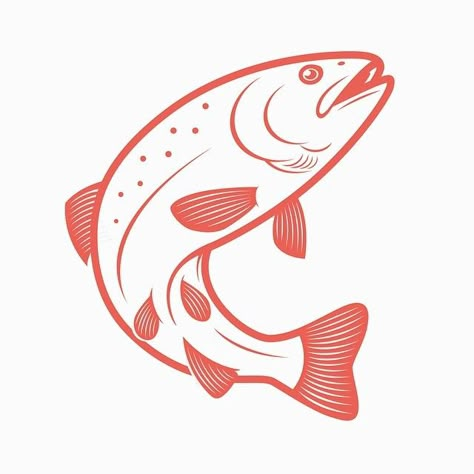 Fish 🐟 #illustration #graphicdesign #icon #fish Anime Sketch Easy, Fish Icon, Easy Drawing Steps, Afrique Art, Fish Graphic, Fish Illustration, Image Svg, Fish Logo, Sketches Easy