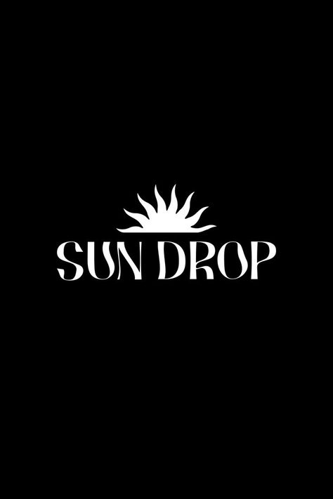 Sunshine Logo, Logotype Inspiration, Cosmetic Logo, Self Branding, Design Brand Identity, Sun Logo, Cosmetic Design, Logotype Design, Cosmetics Brands