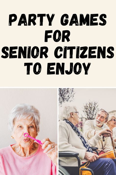 18 Party Games for Senior Citizens to Enjoy - Fun Party Pop Valentines Games For Senior Citizens, Events For Seniors Citizens, Fun Activities To Do With Senior Citizens, Elderly Games Activities, Meaningful Activities For Seniors, Senior Citizen Games Ideas, Senior Citizen Party Ideas, Senior Party Games, Fun Games For Senior Citizens