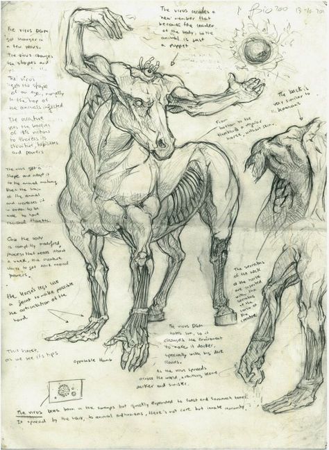 ArtStation - Mutation drawing Idea, David Gau Magical Creatures Mythology, Some Drawings, Mythical Monsters, 다크 판타지, Creature Drawings, Monster Concept Art, Fantasy Creatures Art, Fantasy Monster, Mythical Creatures Art