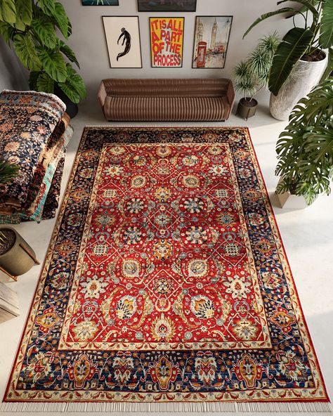 New Arrivals (Fresh off the loom) Bidjar - 271x363 cm Available on www.JermRugs.com Afghan Turkmen handmade Rug . Size: 271 x 363 cm, 8’11 x 11’11 ft Pile Height: 8 MM - 10 MM Condition: New Material: Afghan Ghazni Wool and Foundation cotton Origin: Afghanistan All of our rugs, carpets and kilims rugs are 100% handmade, hand-knotted and handwoven rugs. The photographs presented are captured indoor room lights without editing to show the beauty and vibrancy of the rug and also to give y... Afghan Carpet, Room Lights, The Loom, 11 11, Handwoven Rugs, Handmade Rugs, Handmade Rug, Rug Size, Loom