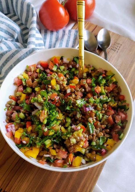 Lentil Salad, easy Lentil salad ,Healthy Lentil Salad. Lentil Corn Salad, Food Dolls Lentil Salad, Vegan Lentil Salad Recipes, Lentil Salads, Paneer Salad, Lentils Salad, Lentil Salad Recipes Cold, Indian Salad, Healthy Lentil Recipes