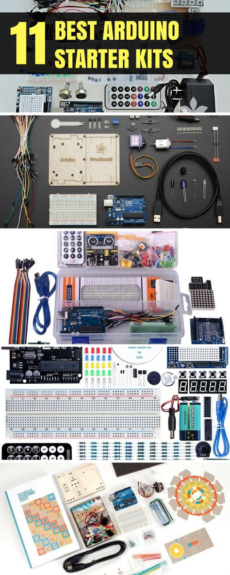 The first kit in the list is the Official Arduino Starter Kit. This kit includes several components using which you can make up to 15 projects Basic Electrical Engineering, Arduino Projects Diy, Power Supply Circuit, Electronic Projects, Diy Electrical, Arduino Projects, Cad Design, Electronic Kits, Diy Electronics