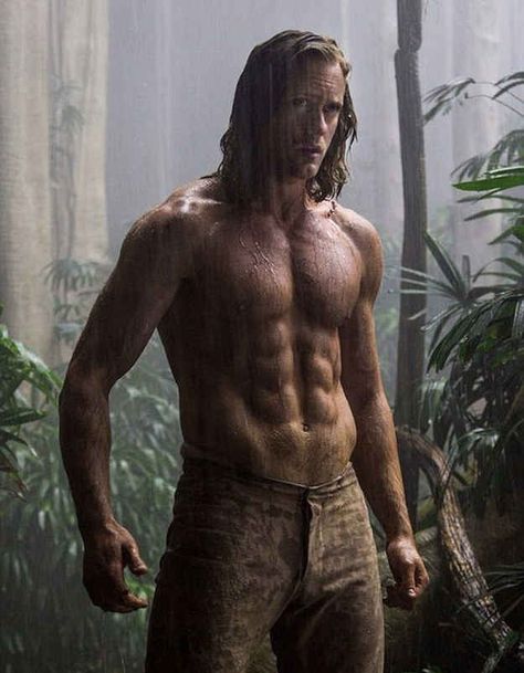 Sexy vampire to sexy Tarzan!! Alexander Skarsgard Tarzan, Living In The Jungle, Tarzan Movie, Legend Of Tarzan, The Legend Of Tarzan, Skarsgard Family, Alex Skarsgard, Alexander Ludwig, Edgar Rice Burroughs