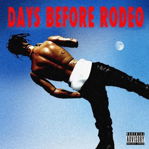 Album(8.5)Travis Scott - Days before rodeo is such underrated albums of Travis especially having (DYST) and  “Backyard” my favorites,but the albums really shows Travis trying to find true himself, which is probably my favorite albums. Rodeo Travis Scott, Travis Scott Days Before Rodeo, Travis Scott Album, Travis Scott Rodeo, Days Before Rodeo, Clout Collection, Rap Album Covers, Travis Scott Wallpapers, Favorite Albums