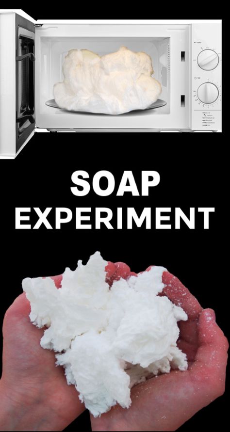 Turn soap into fluffy clouds with the exploding soap experiment for kids! One bar of Ivory soap and a microwave is all you need for this project!   #soapclouds #ivorysoapexperiment #explodingsoapexperiment #ivorysoapinthemicrowave #soapexperimentforkids #soapcloudsexperiment #ivorysoap #scienceexperimentskids #growingajeweledrose Ivory Soap In The Microwave, Microwave Ivory Soap, Cloud Experiment, Ivory Soap Experiment, Microwave Soap, Soap Experiment, Cloud Experiments, Ivory Bar Soap, Weather Experiments