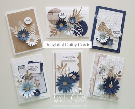 Delightful Daisy Card Kit Daisy Lane Stampin Up Cards, Gail Ellis, Cheerful Daisies, Currency Converter, Rose Paper, Daisy Cards, Exchange Rate, Designer Series Paper, Birthday Cards Diy