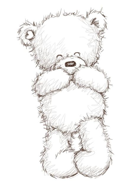 Teddy Bear Drawing Easy, Bears Coloring Pages, Teddy Bear Sketch, Beer Drawing, Teddy Bear Drawing, Bear Sketch, Country Bears, Bear Drawing, Bear Coloring Pages