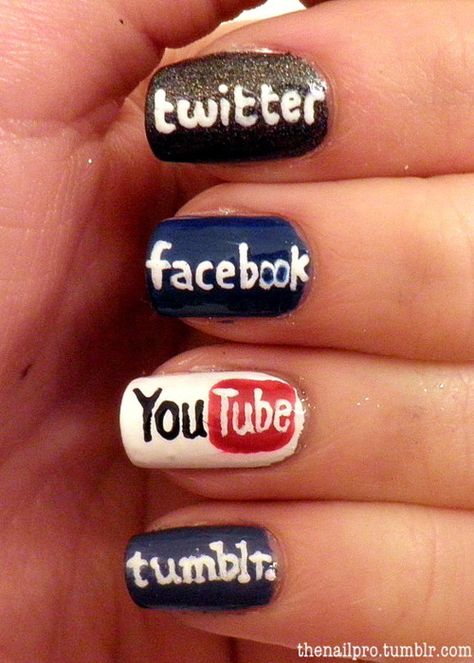 would take too much time... but could browse sites while waiting for it to dry ;-) Tumblr Nails, Gel Lak, Nagel Tips, Nail Pictures, Nails Tumblr, Nail Pro, Cute Nail Designs, Creative Nails, Manicure E Pedicure