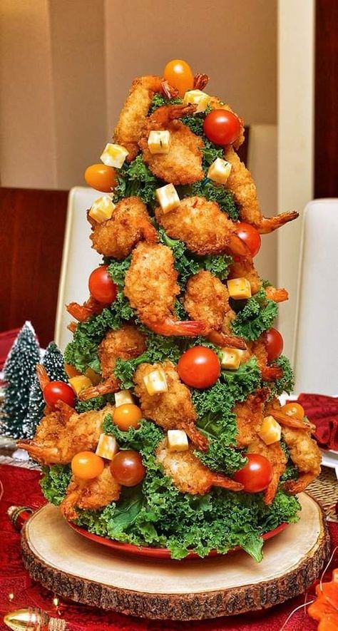 Christmas Dinner Pictures, Shrimp Christmas, Christmas Shrimp, Christmas Eve Recipes, Christmas Seafood, 31 Daily, Christmas Recipes Appetizers, Shrimp Appetizers, Christmas Eve Dinner