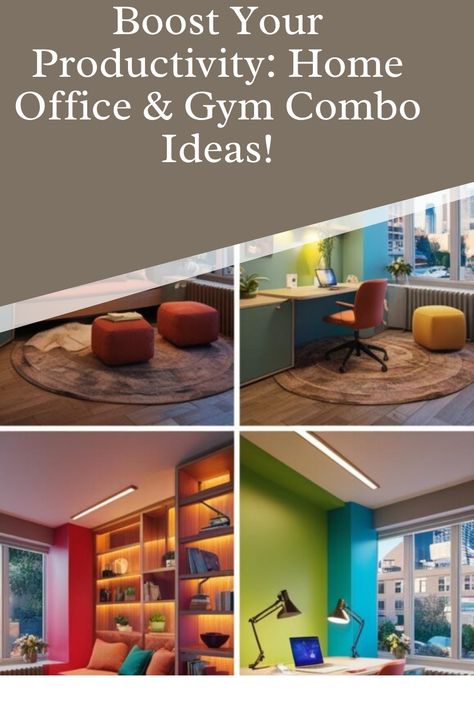 Transform your home into a productivity paradise! Combine your office and gym for ultimate convenience and motivation. 

Check out these amazing layout ideas: 

#HomeGymInspo #ProductivityHacks #SpaceOptimization
#HomeOfficeGoals #FitnessInStyle 
#WorkLifeBalance