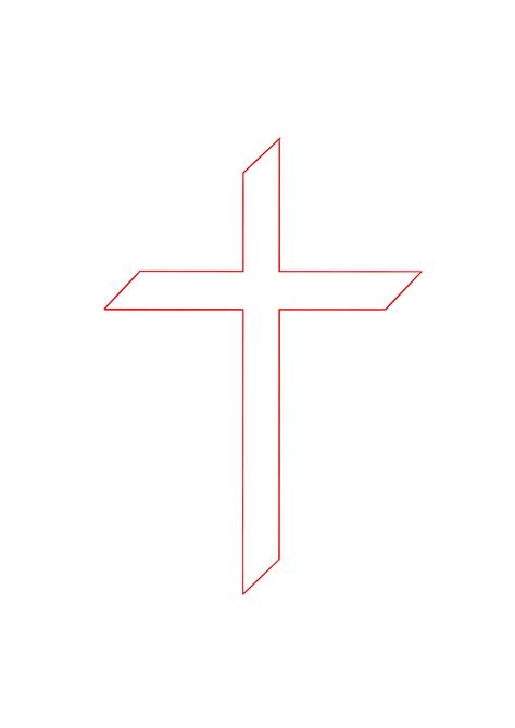 Cross Outline Drawing, Little Cross Tattoos, Jesus Aesthetic, Geometric Sleeve Tattoo, Simple Tattoos For Guys, Wallpaper Bible, Neck Tattoo For Guys, Geometric Sleeve, Cross Tattoo