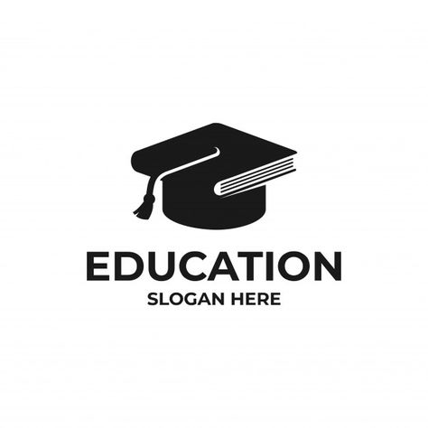 Education logo design inspiration. | Premium Vector #Freepik #vector #logo #school #books #education Primary School Logo Design Ideas, International School Logo, School Logo Ideas, School Logo Design Ideas, Education Slogans, Logo For School, Chess Logo, Travel Brochure Design, Logo School