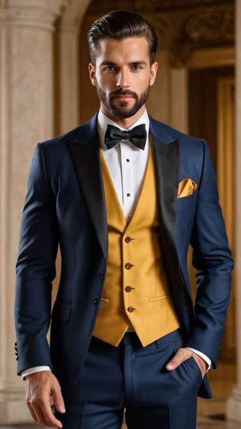 Beauty And The Beast Groom Suit, Beauty And The Best Wedding, Bestman Suit, Beast Men, Kingdom Marriage, Convention Outfits, Lgbt Wedding, Formal Mens Fashion, Wedding Plan