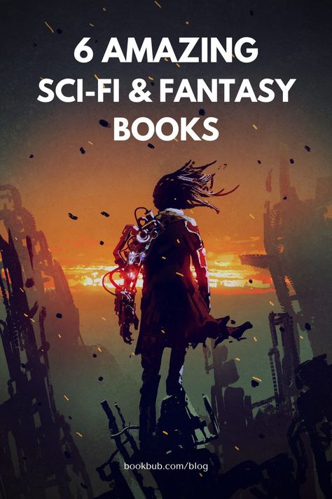 6 science fiction and fantasy books to read before they get adapted. #books #scifi #fantasy Best Sci Fi Books, Scifi Book Covers, Sci Fi Book Covers, Scifi Books, Reading List Challenge, Books Recommendations, Dystopian Novels, Adapted Books, Fantasy Books To Read