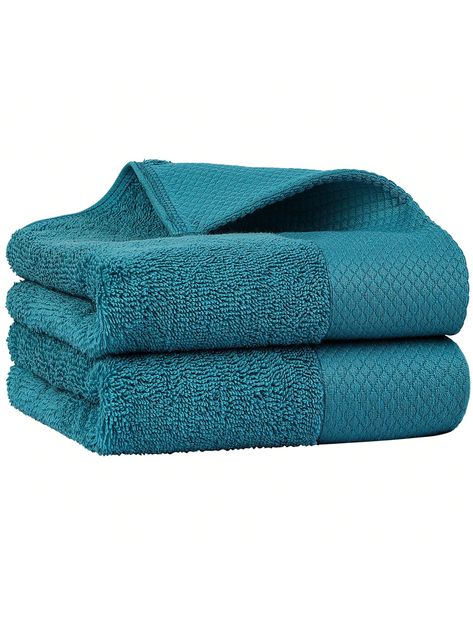 Package included: 2PCS x Hand TowelsMaterial: CottonSize: 16" x 30"Made of imported 100% ring-spun cotton, soft and tough enough to hold up to daily use.Terry towel material allows for maximum absorbency.Perfect for spa, gym, bathroom use.Machine washable, quick dry.100% Cotton Hand Towels, 2 Pack Thick Face Towel Set Design, Super Soft And Highly Absorbent Hand Towel For Bathroom Teal         Bathroom, size features are:Bust: ,Length: ,Sleeve Length: Bathroom Teal, Teal Bathroom, Spa Gym, Bathroom Size, Gym Bathroom, Cotton Hand Towels, Terry Towel, Face Towel, Bathroom Towels