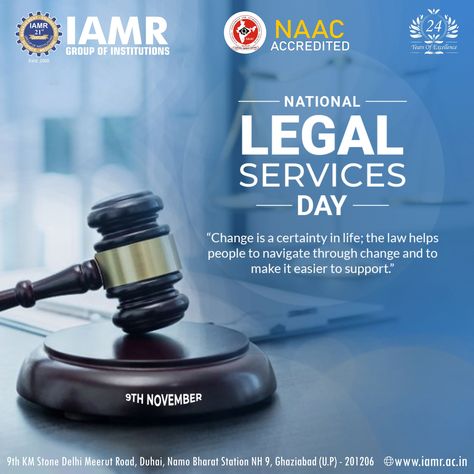 NATIONAL LEGAL SERVICES DAY !! Lawyers are important as they help to keep the law from being as uncertain and unclear as it may be." #NationalLegalServices #LegalServices #LegalServicesDay #JusticeForAll #LegalAid #Equality #RuleOfLaw #EmpoweringCommunities #AccessToJustice #FutureLawyers #LegalAid #MootCourt #Advocate Legal Services, Lawyer, Helping People