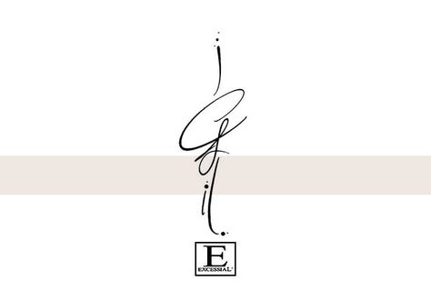 Lowercase Initial Tattoo, Initial E Tattoo, E Tattoo Letter Initials, Lower Case E Tattoo, Intertwined Initials Tattoo, Nouveau Tattoo, Macarons, Home Decor Decals, Tattoos