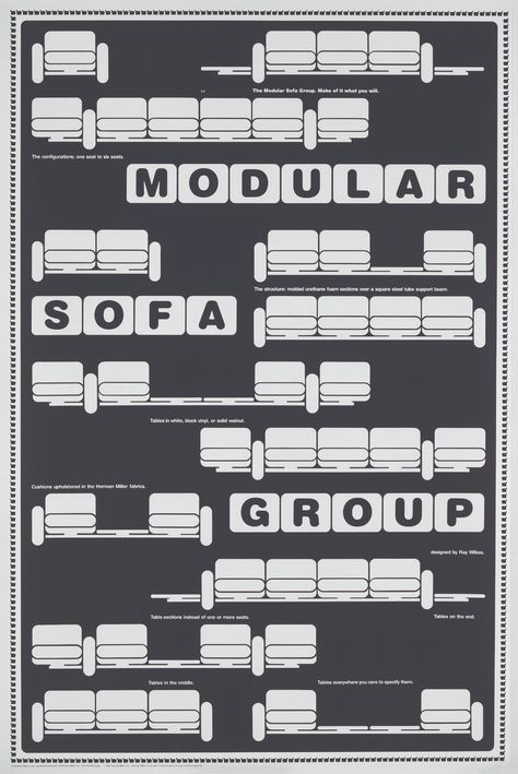 Modular Sofa Big Book Page | West Michigan Graphic Design Archives Modular System Typography, Modular Layout Graphic Design, Modular Graphic Design, Armin Hofmann, Ferris State University, Western Michigan University, Western Michigan, West Michigan, Modular System